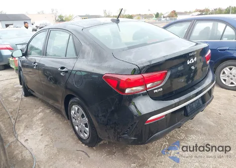 2022 Kia Rio S from USA, damaged, VIN 3KPA24AD8NE477958